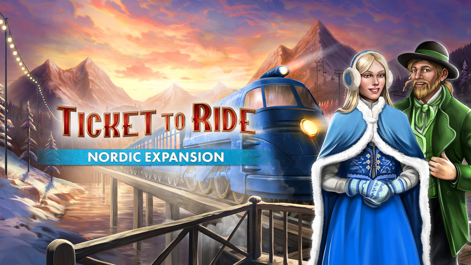 Ticket to Ride: The Nordic Expansion 1