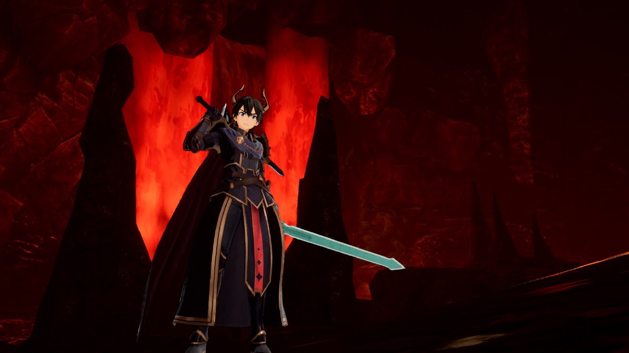 SWORD ART ONLINE Fractured Daydream - Demon King Costume Set 2