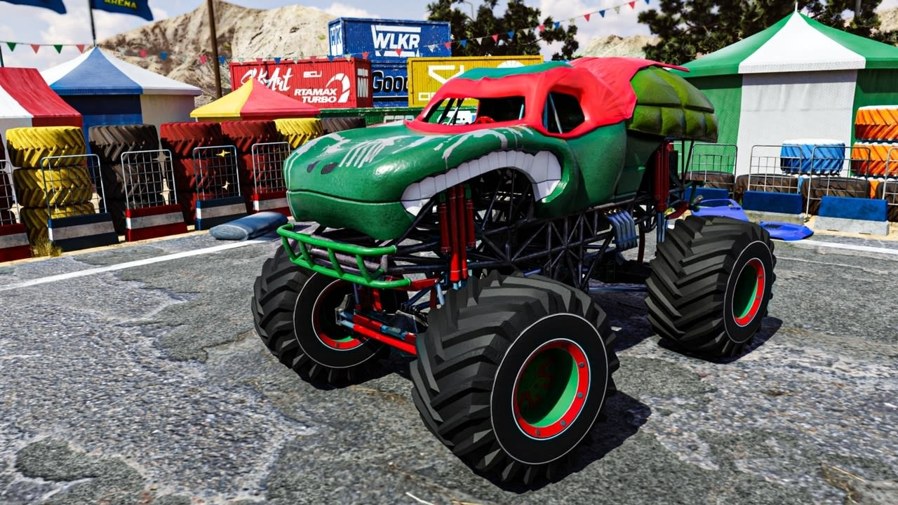 Truckzilla - Monster Truck Mega Ramp: Money Boost DLC 4