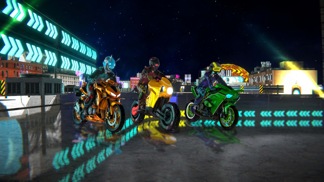 Moto Racer 2044 Game Simulator: Money Booster Expansion 4