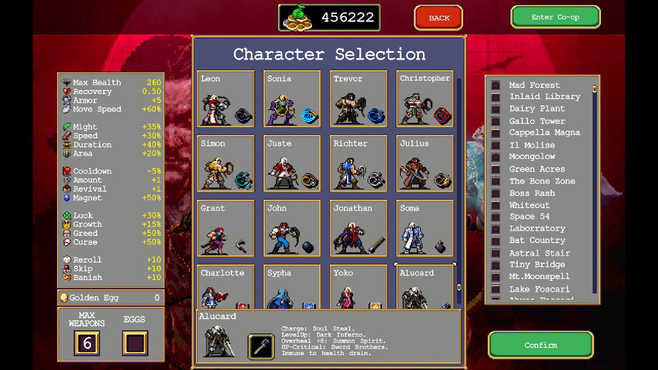Vampire Survivors: Ode to Castlevania 5
