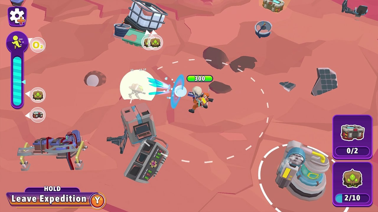 Mars Survivor: Blue Blaster 7