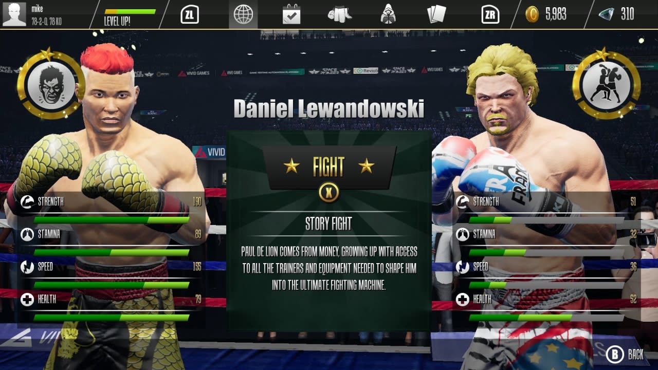Real Boxing 2: Remastered - Masaru DLC 2