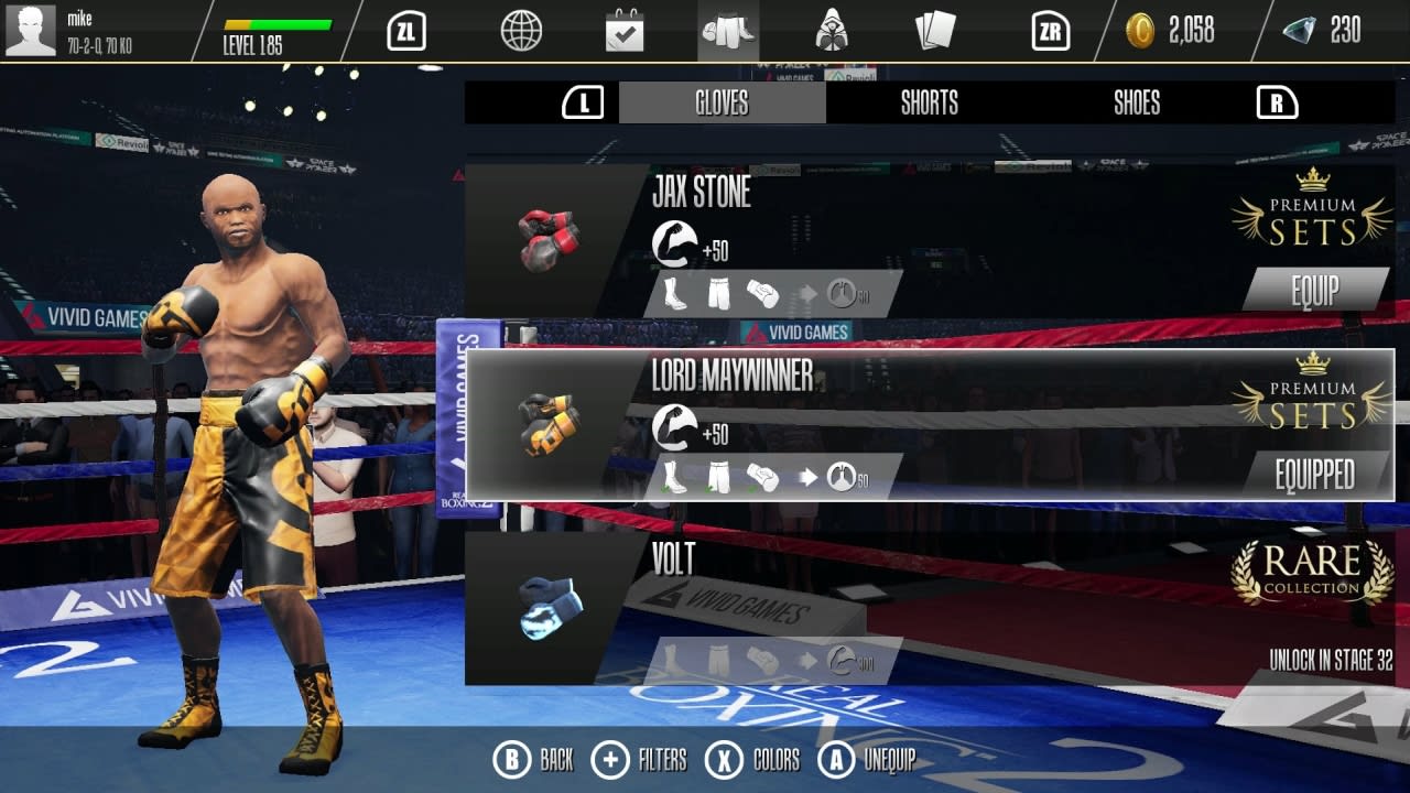 Real Boxing 2: Remastered - Lord Maywinner DLC 7