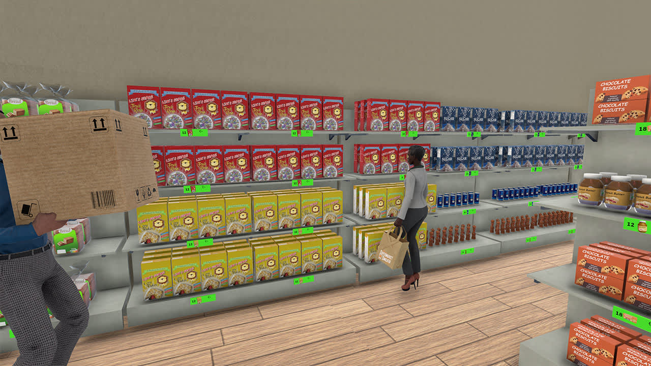 Supermarket Owner Simulator Business: Cash Bonus 5
