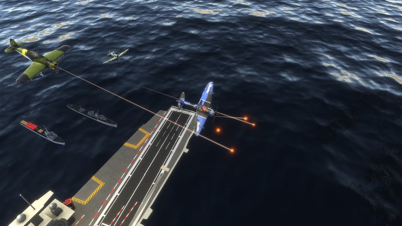 WWII AIRPLANE FIGHT - Battle War Squad: Rise of the P-40 Airplane 6