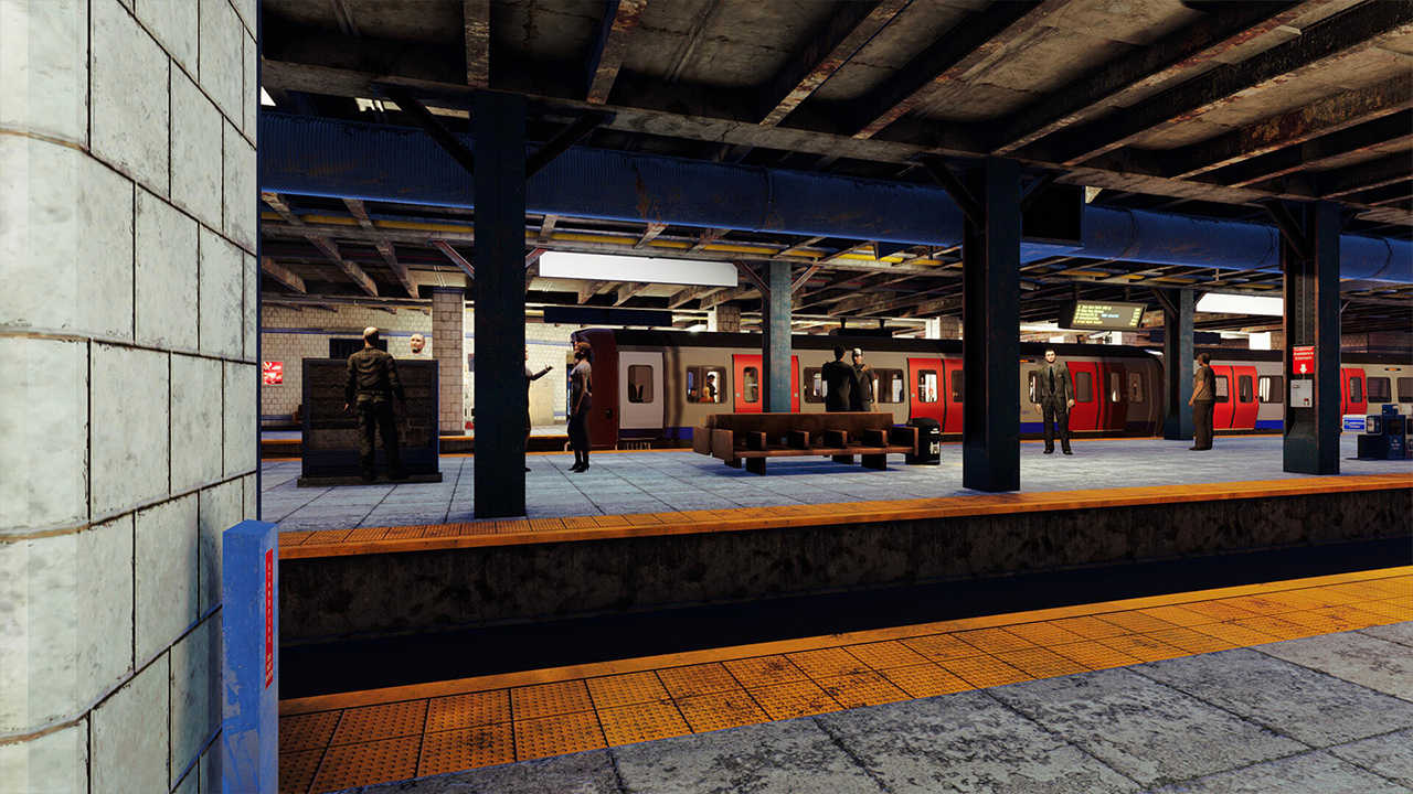 Subway Simulator - Underground Train Ride Station Ultimate Driving Games: Express Voyager Train 4