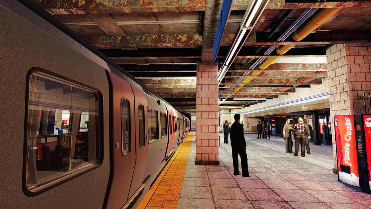 Subway Simulator - Underground Train Ride Station Ultimate Driving Games: Express Voyager Train 6