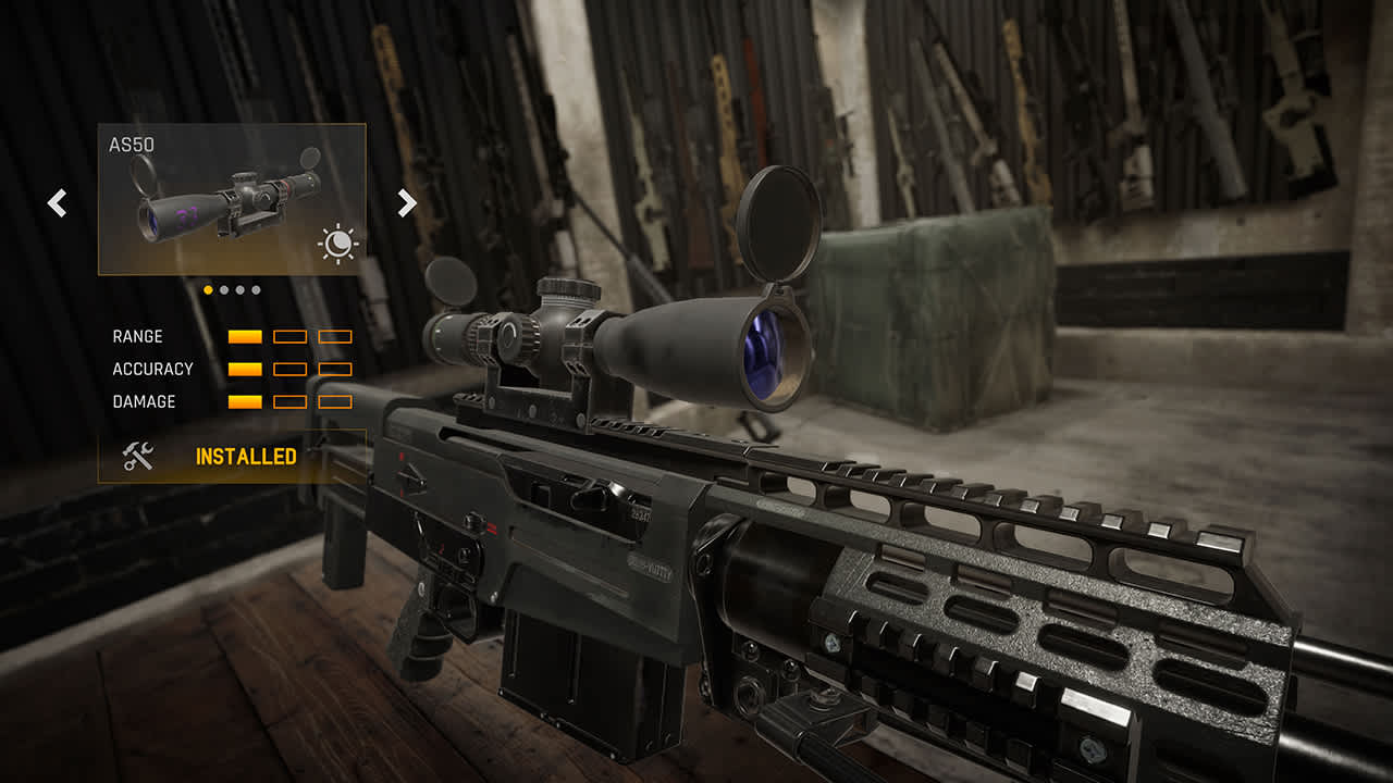 The GhostX : Sniper Simulator - New Gun Pack 5