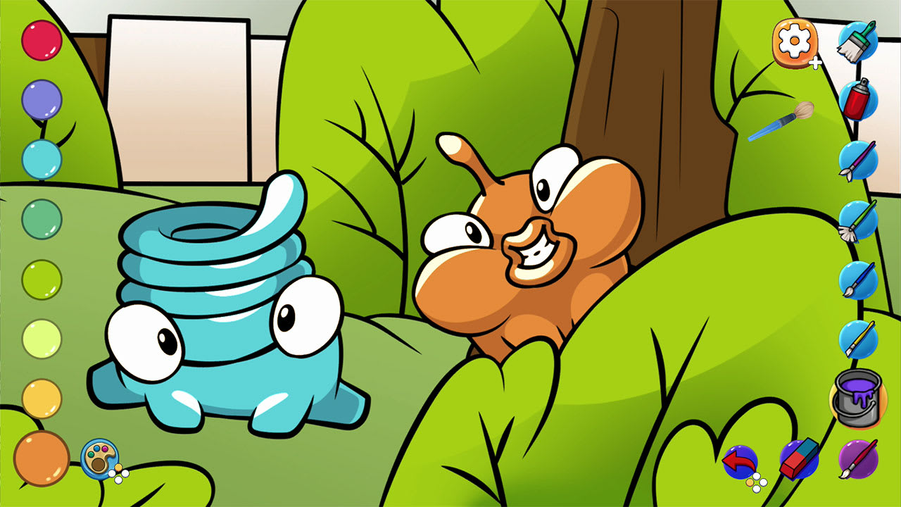 Om Nom: Coloring, Toons & Puzzle - Complete Pack 4