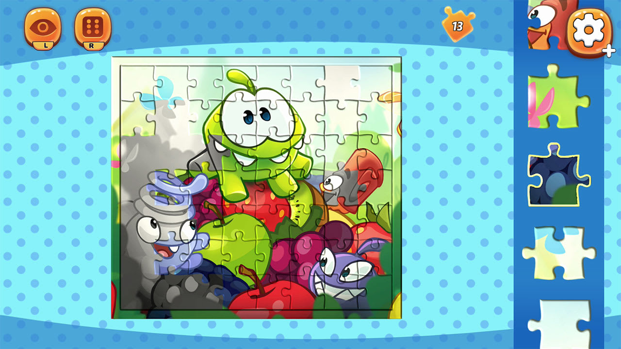 Om Nom: Coloring, Toons & Puzzle - Complete Pack 5