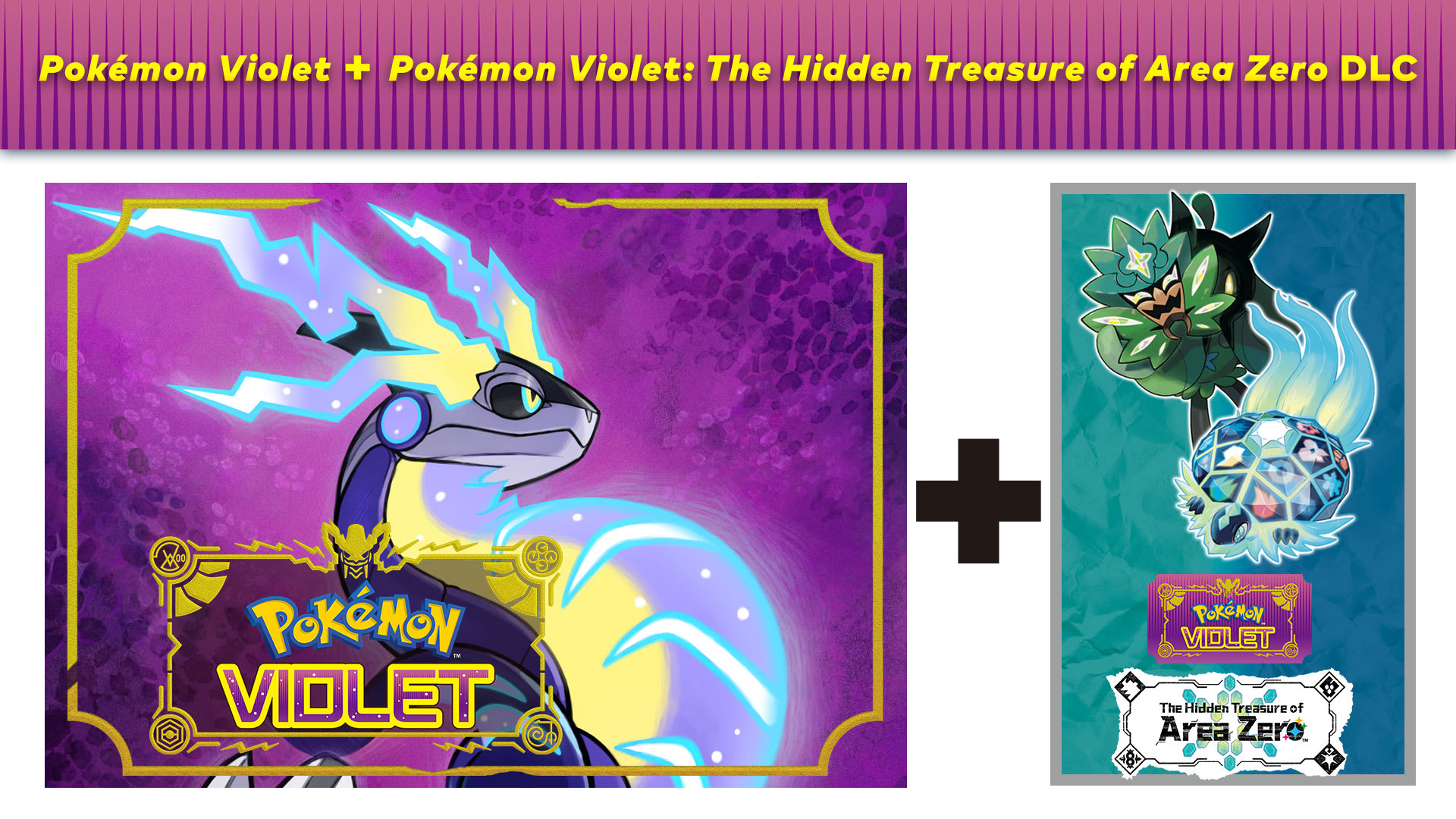 Pacote Pokémon™ Violet (Jogo + conteúdo extra) 1
