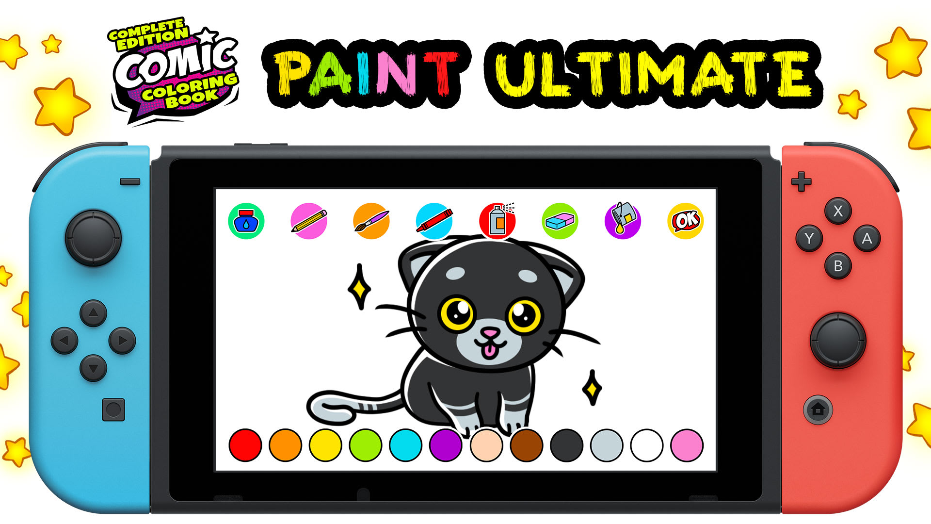 Comic Coloring Book Complete Edition: PAINT Ultimate 1