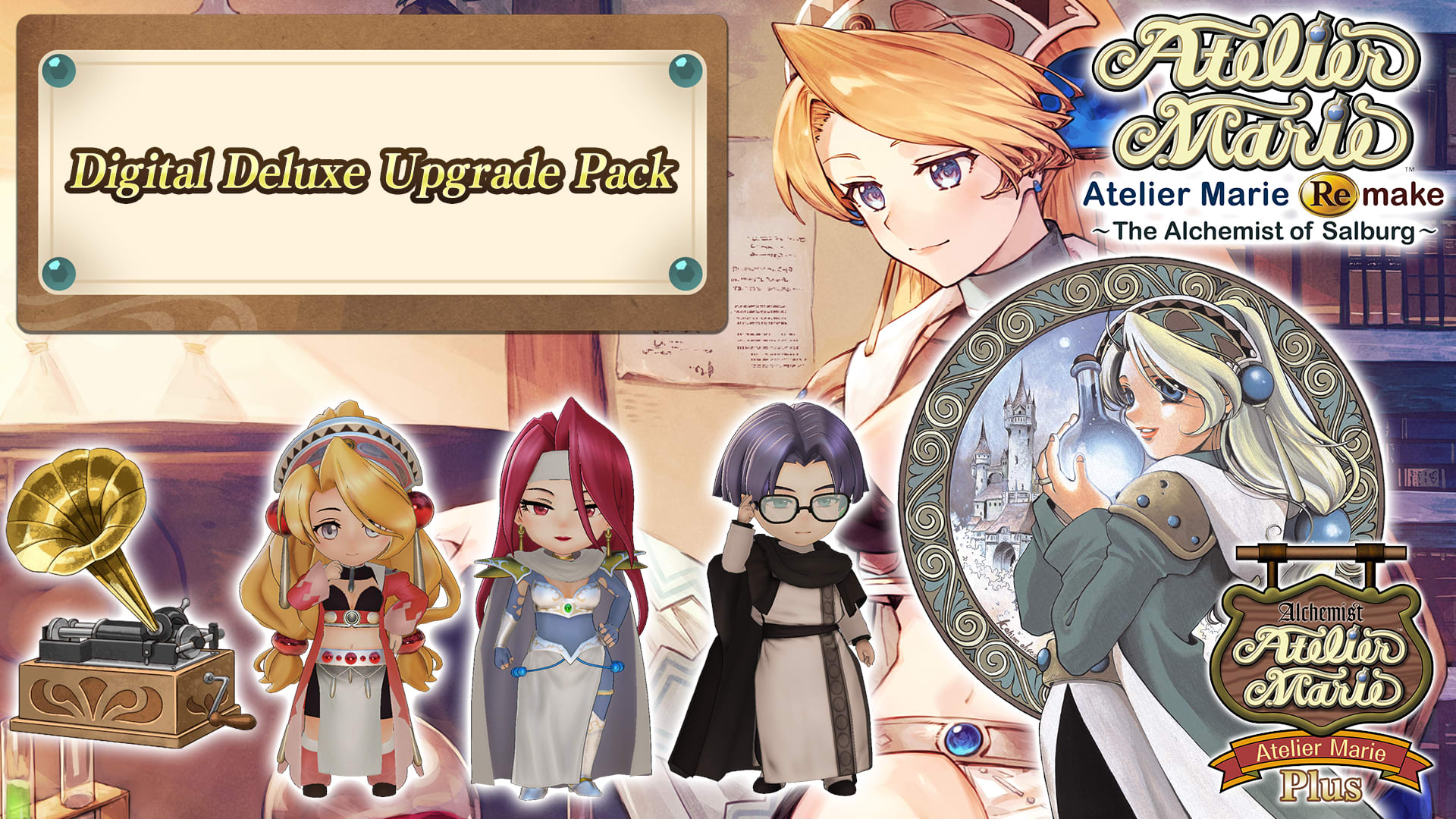 Atelier Marie Remake: The Alchemist of Salburg Digital Deluxe Upgrade Pack 1