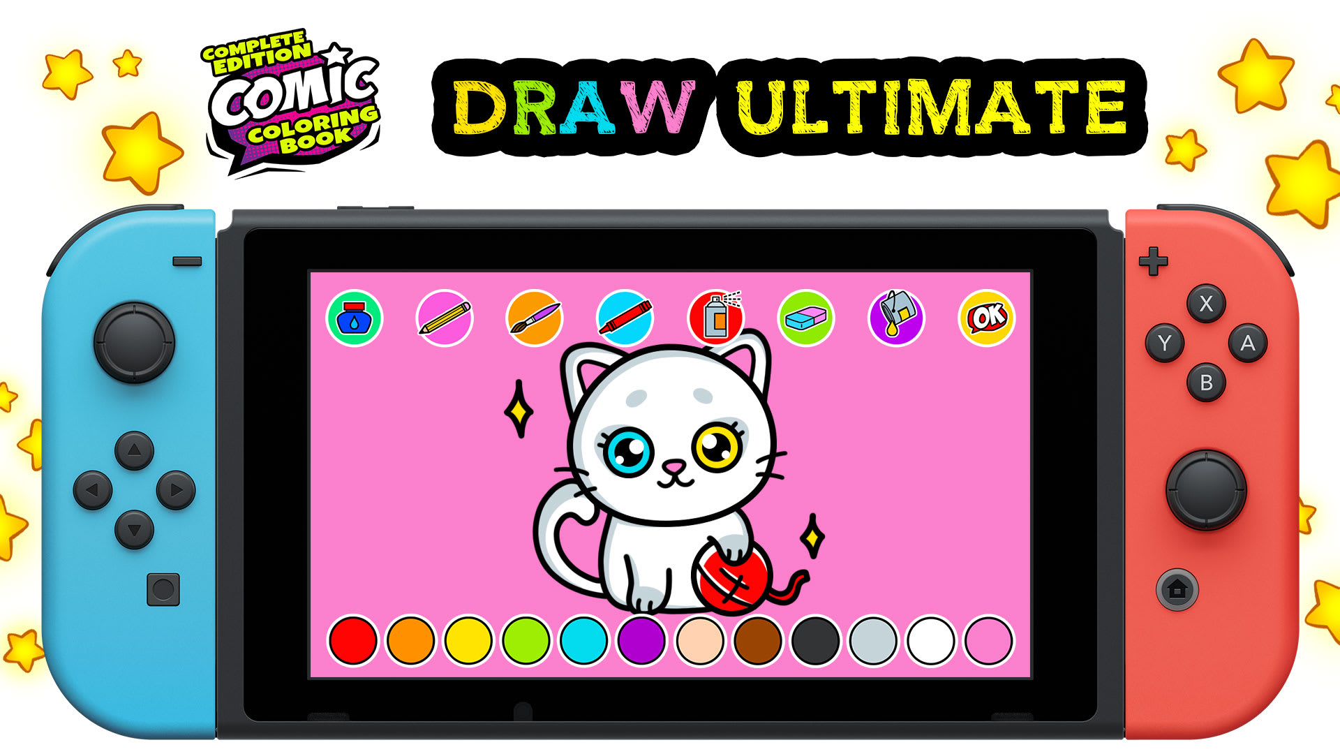 Comic Coloring Book Complete Edition: DRAW Ultimate 1