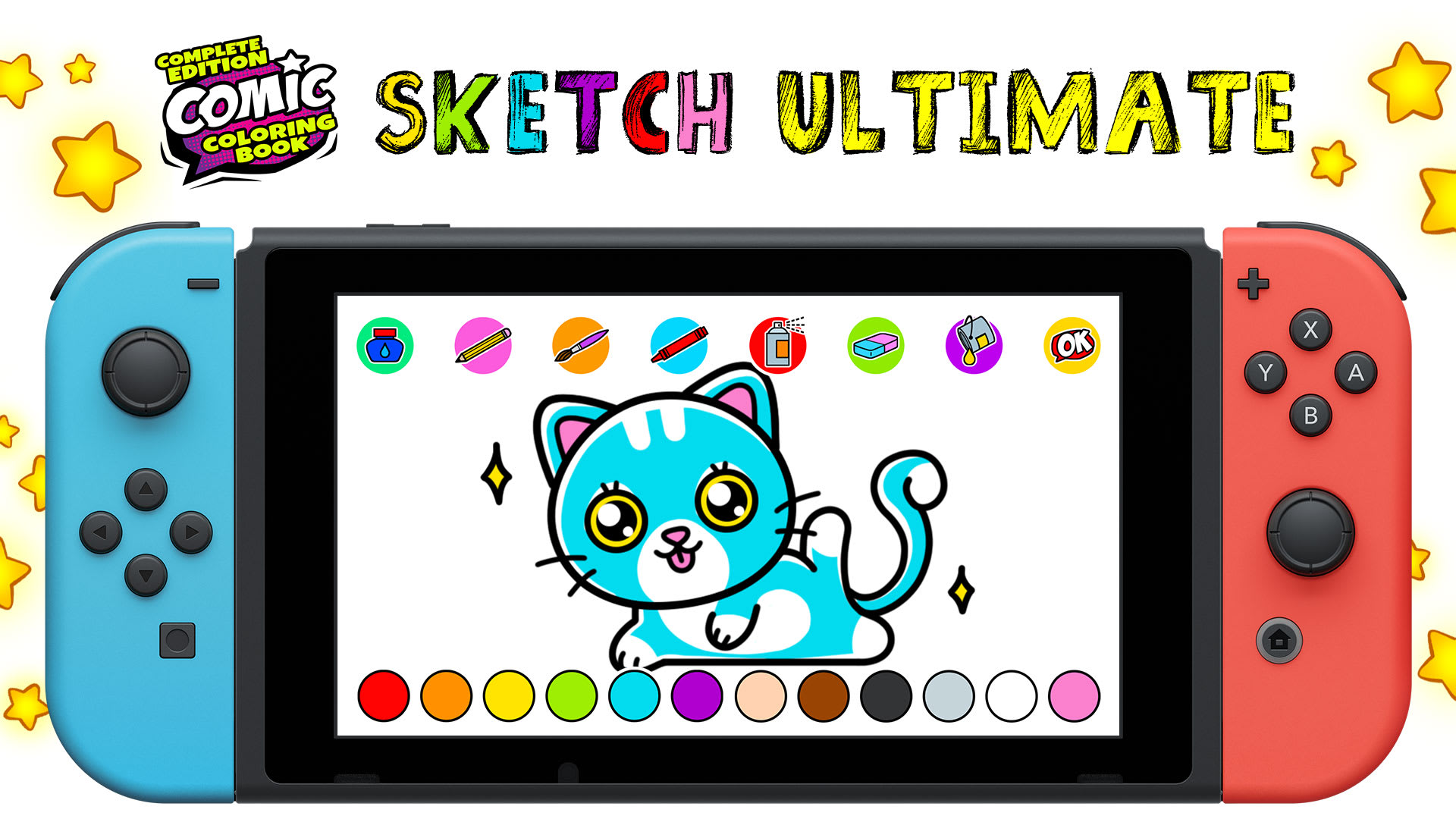 Comic Coloring Book Complete Edition: SKETCH Ultimate 1