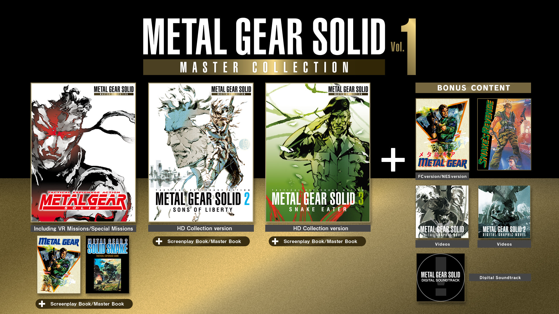 METAL GEAR SOLID: MASTER COLLECTION Vol. 1 for Nintendo Switch 
