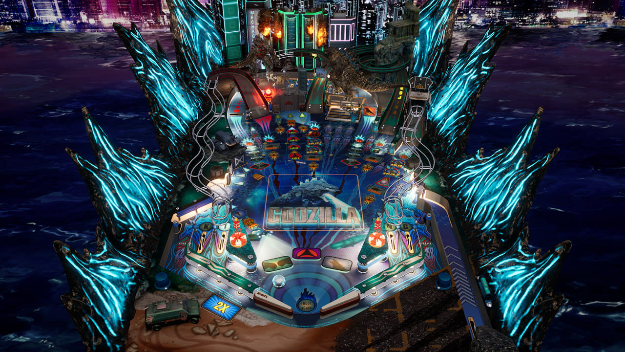 Pinball FX + Godzilla vs Kong Pinball Pack Bundle for Nintendo Switch