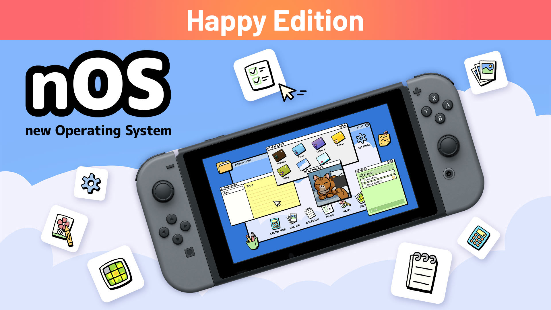 nOS new Operating System Happy Edition 1