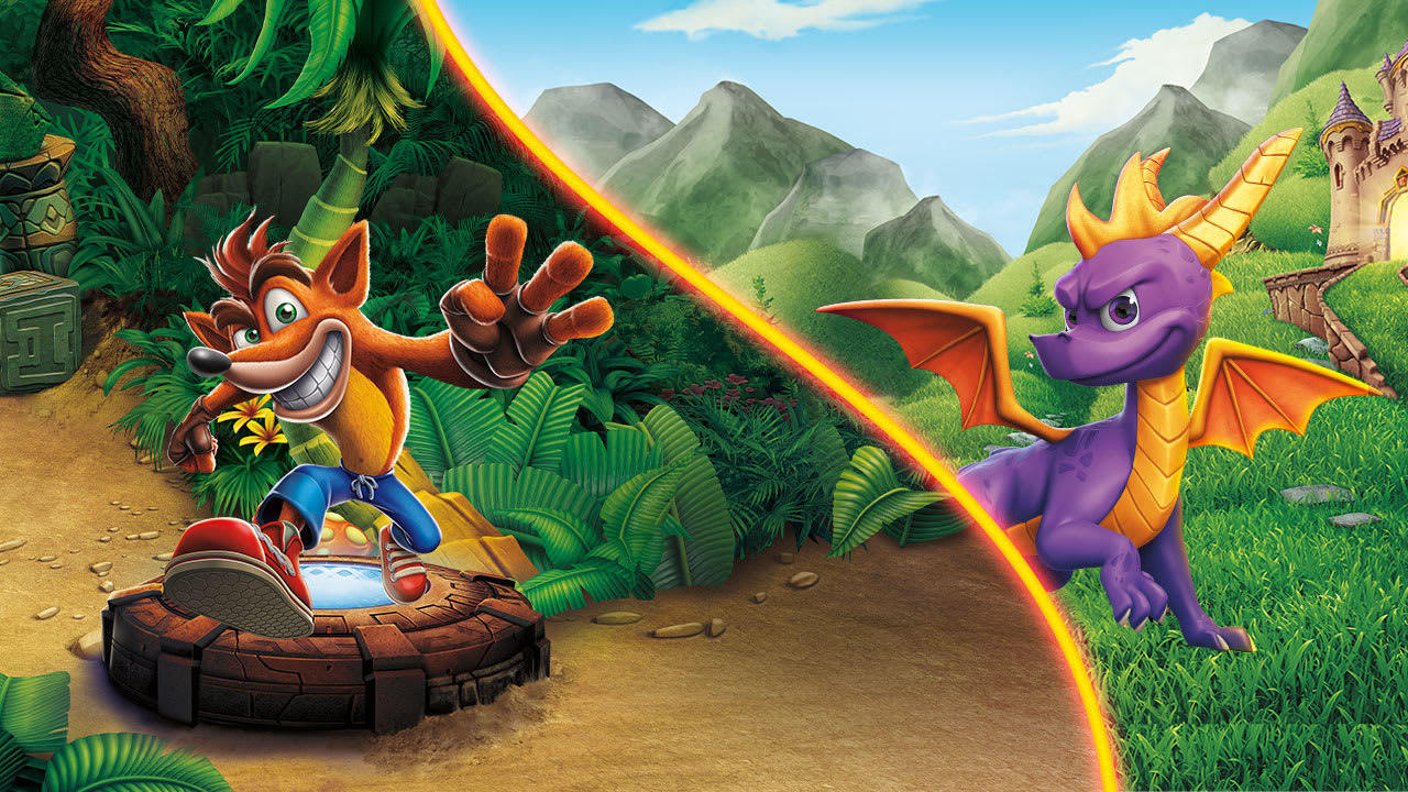 Lote de juego Spyro™ + Crash Remastered 2