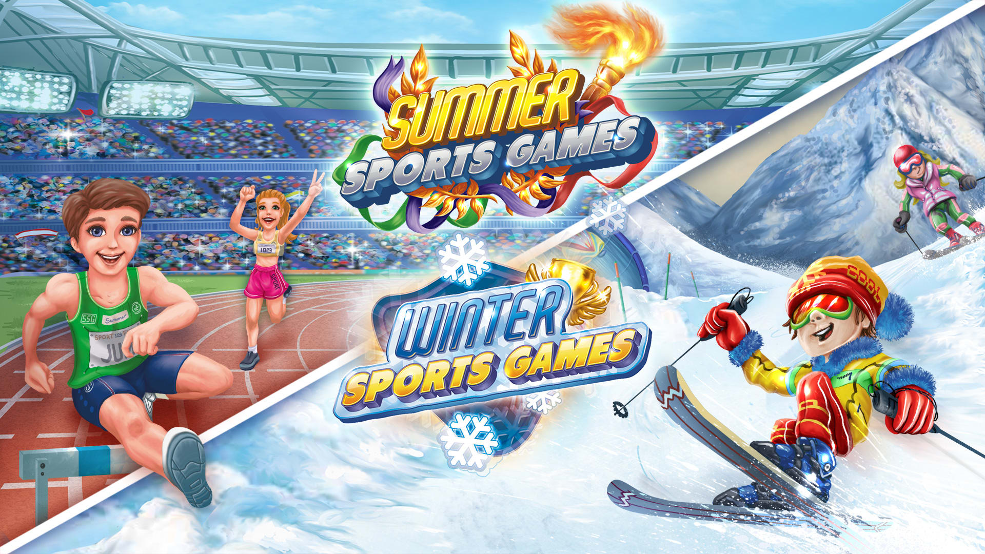 Summer and Winter Sports Games Bundle 1