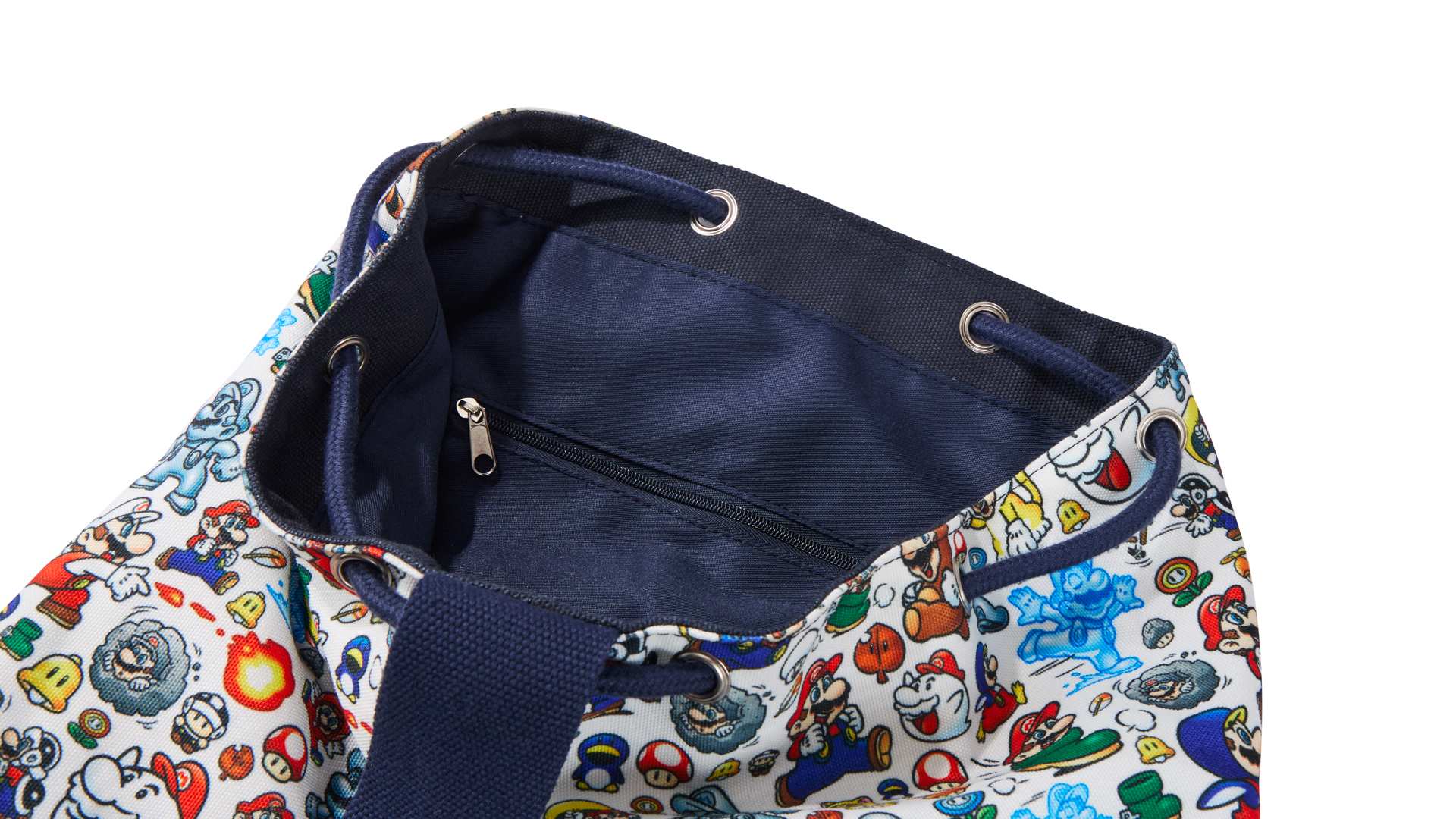 Super Mario™ All Over Print Graphic Cinch Barrel Duffel - Nintendo ...