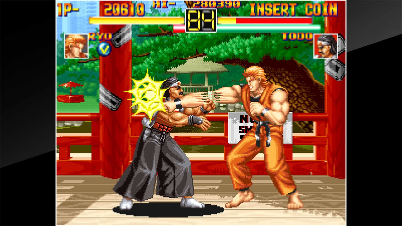 ACA NEOGEO ART OF FIGHTING — скриншот 1