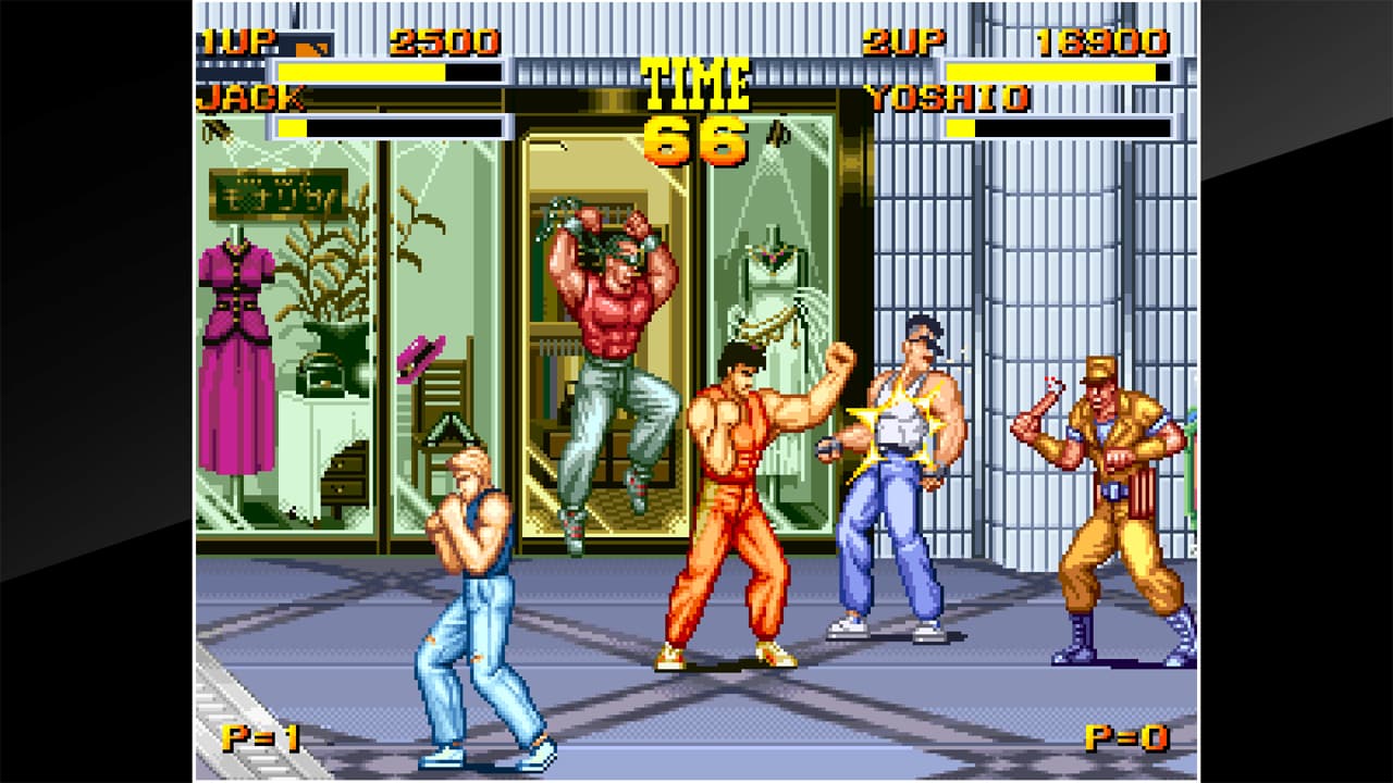 ACA NEOGEO BURNING FIGHT — скриншот 1