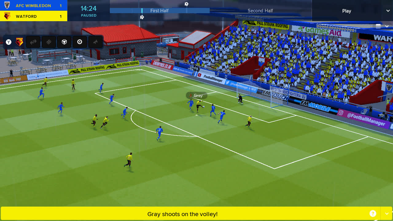 Football Manager Touch 2018 — скриншот 1