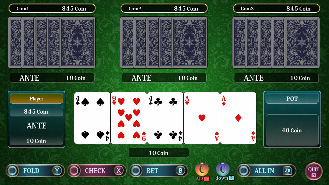 THE Card: Poker, Texas hold 'em, Blackjack and Page One — скриншот 1