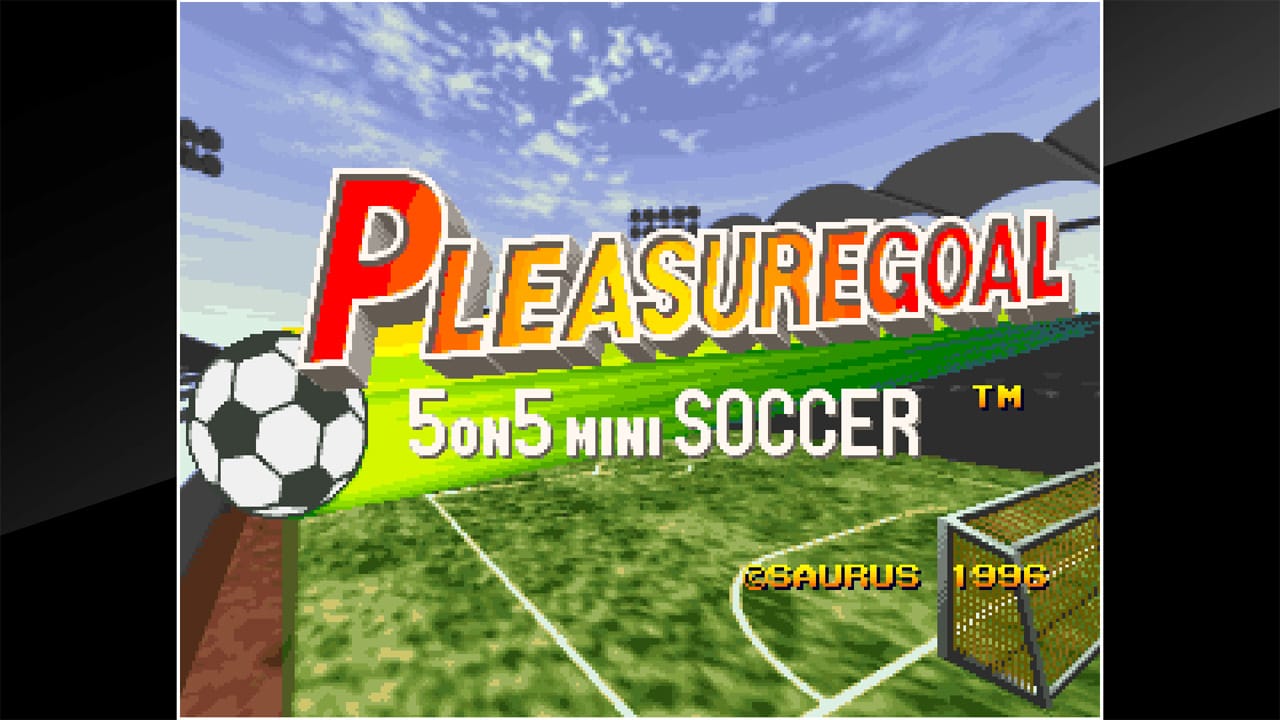ACA NEOGEO PLEASURE GOAL： 5 ON 5 MINI SOCCER — скриншот 1
