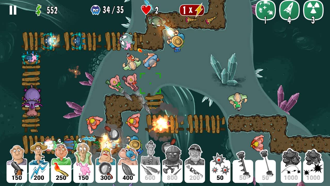 Swamp Defense 2 — скриншот 1