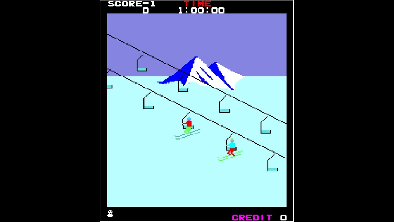 Arcade Archives ALPINE SKI — скриншот 1