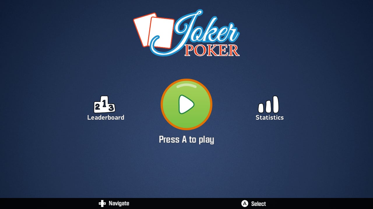 Joker Poker - Video Poker para Nintendo Switch - Site Oficial da