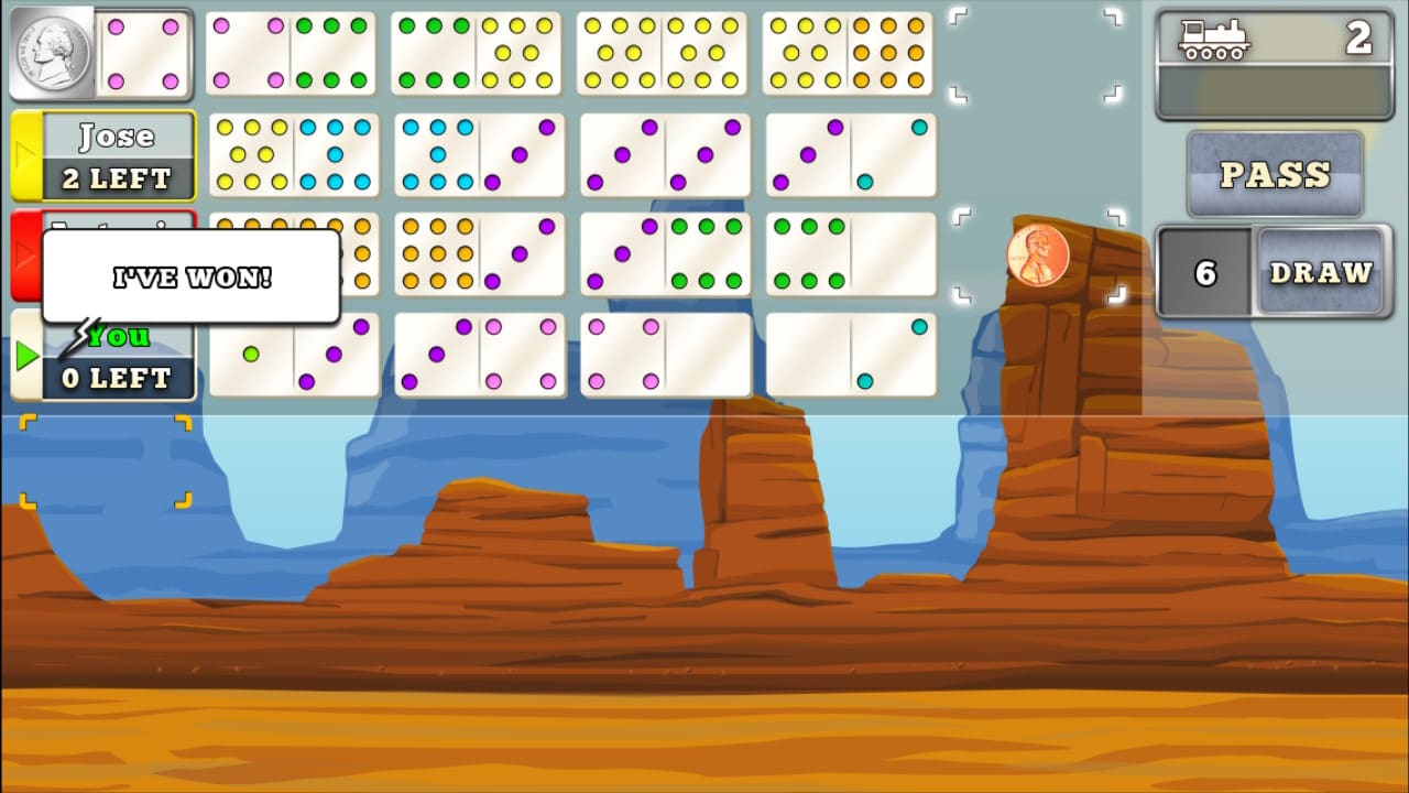 Mexican Train Dominoes Gold — скриншот 1