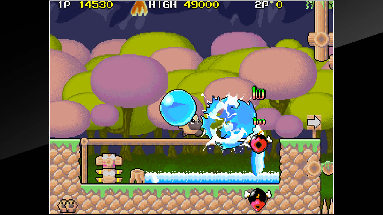Arcade Archives Liquid Kids — скриншот 1