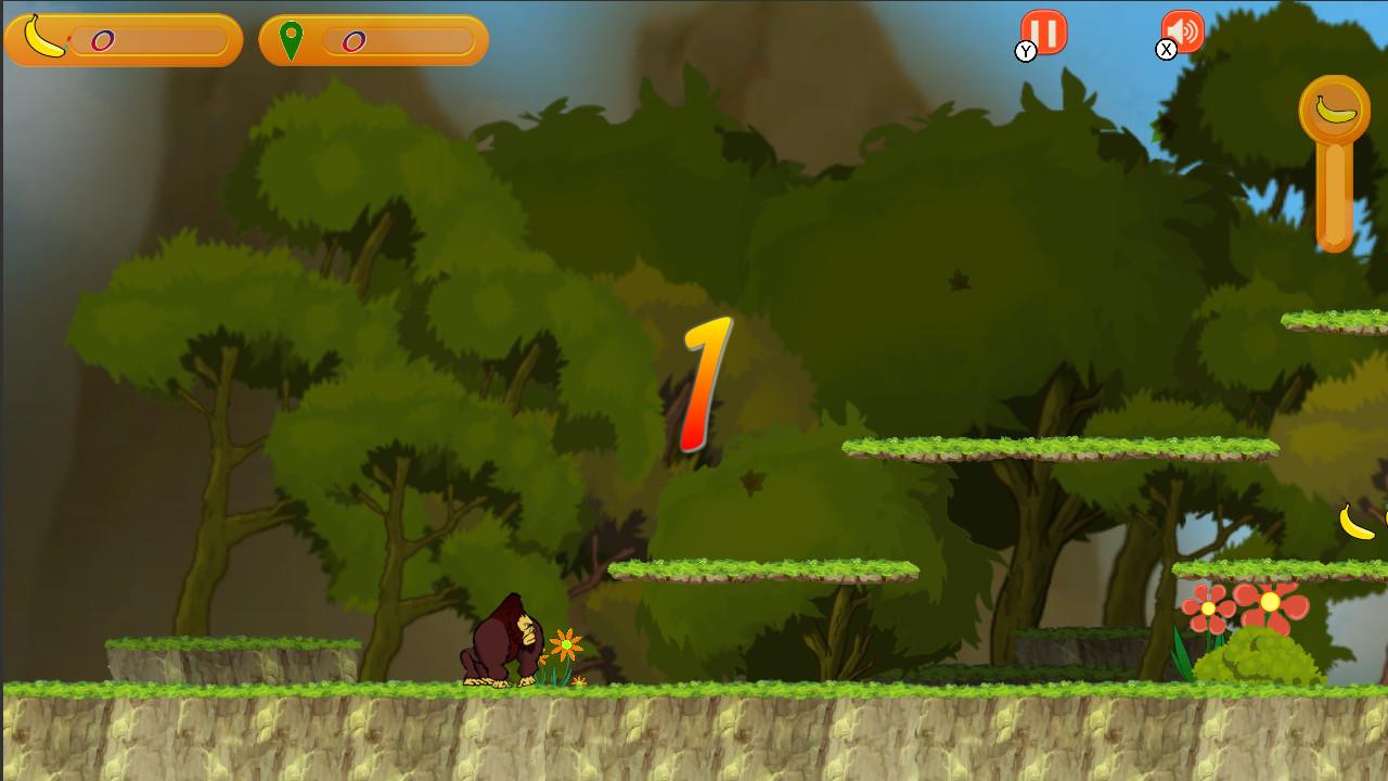 Gorilla Big Adventure — скриншот 1