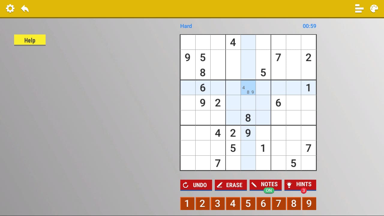 Sudoku Master — скриншот 1