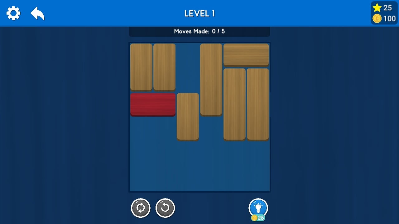 Wood Block Escape Puzzles — скриншот 1