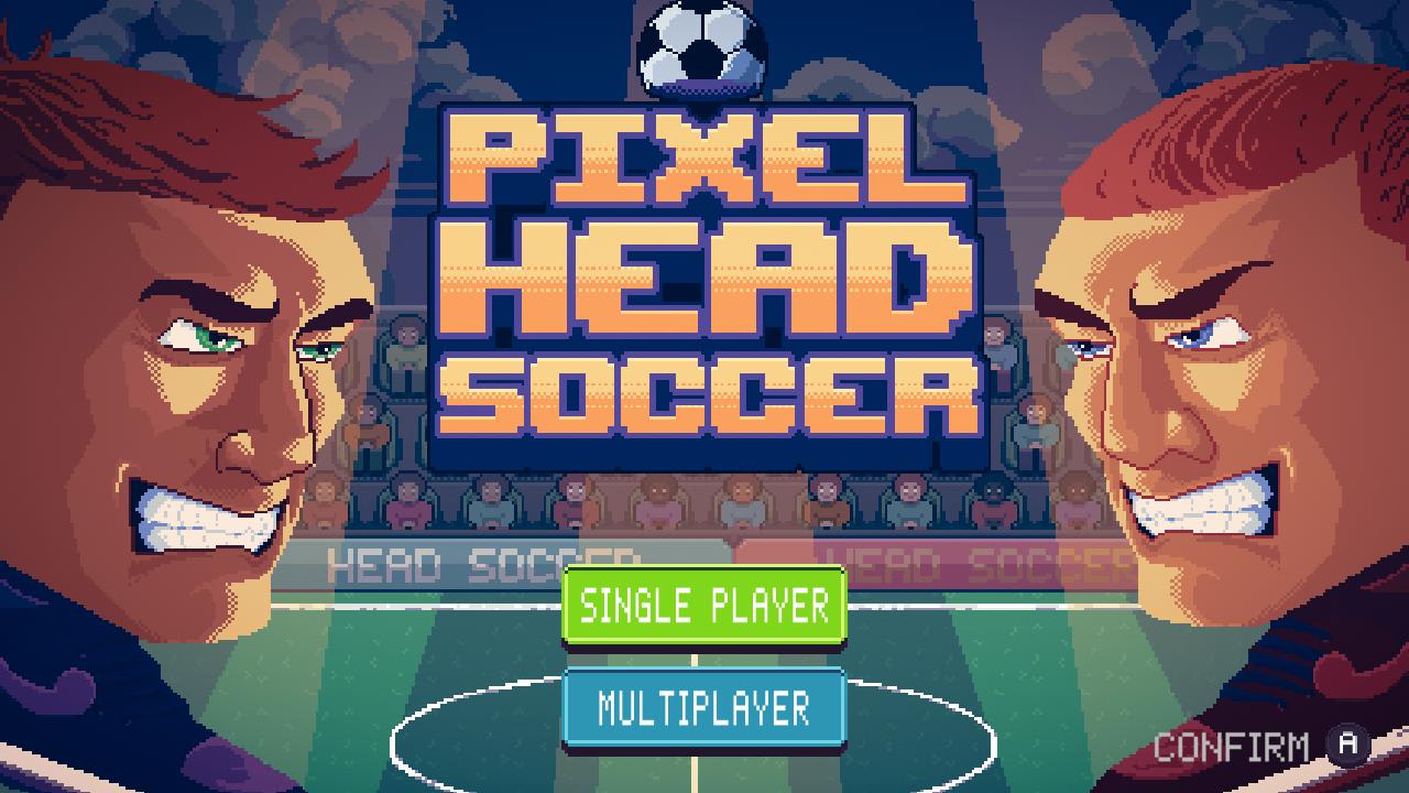 Pixel Head Soccer — скриншот 1