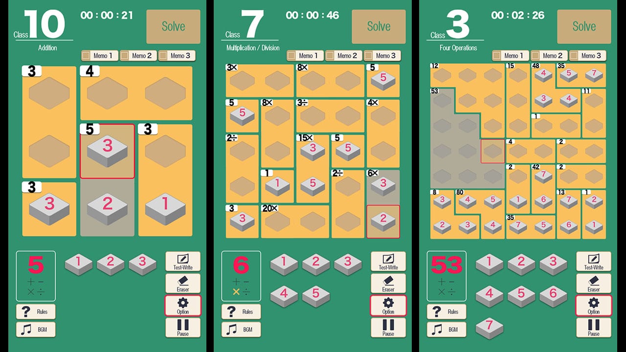 MMC KENKEN - The World's Most Exciting Math and Logic Puzzle - — скриншот 1