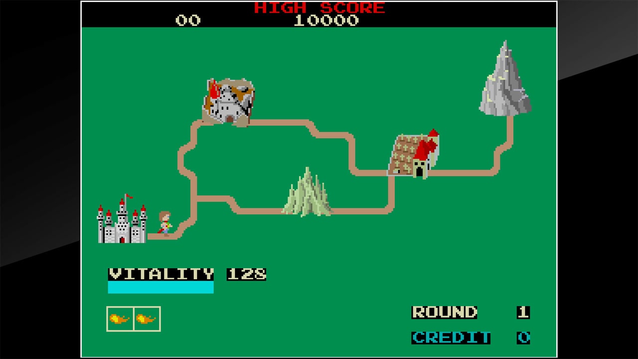 Arcade Archives DRAGON BUSTER — скриншот 1