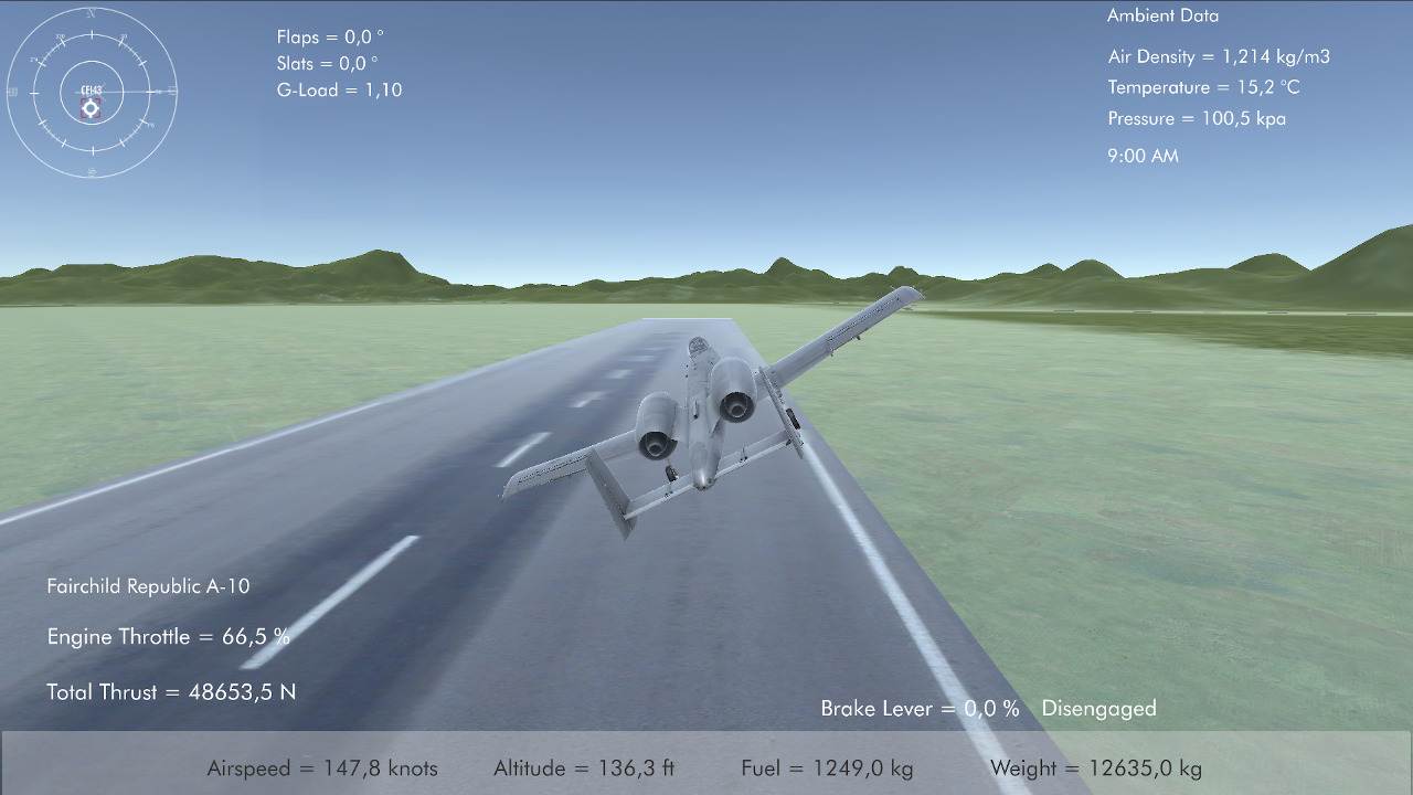 Pro Flight Simulator — скриншот 1