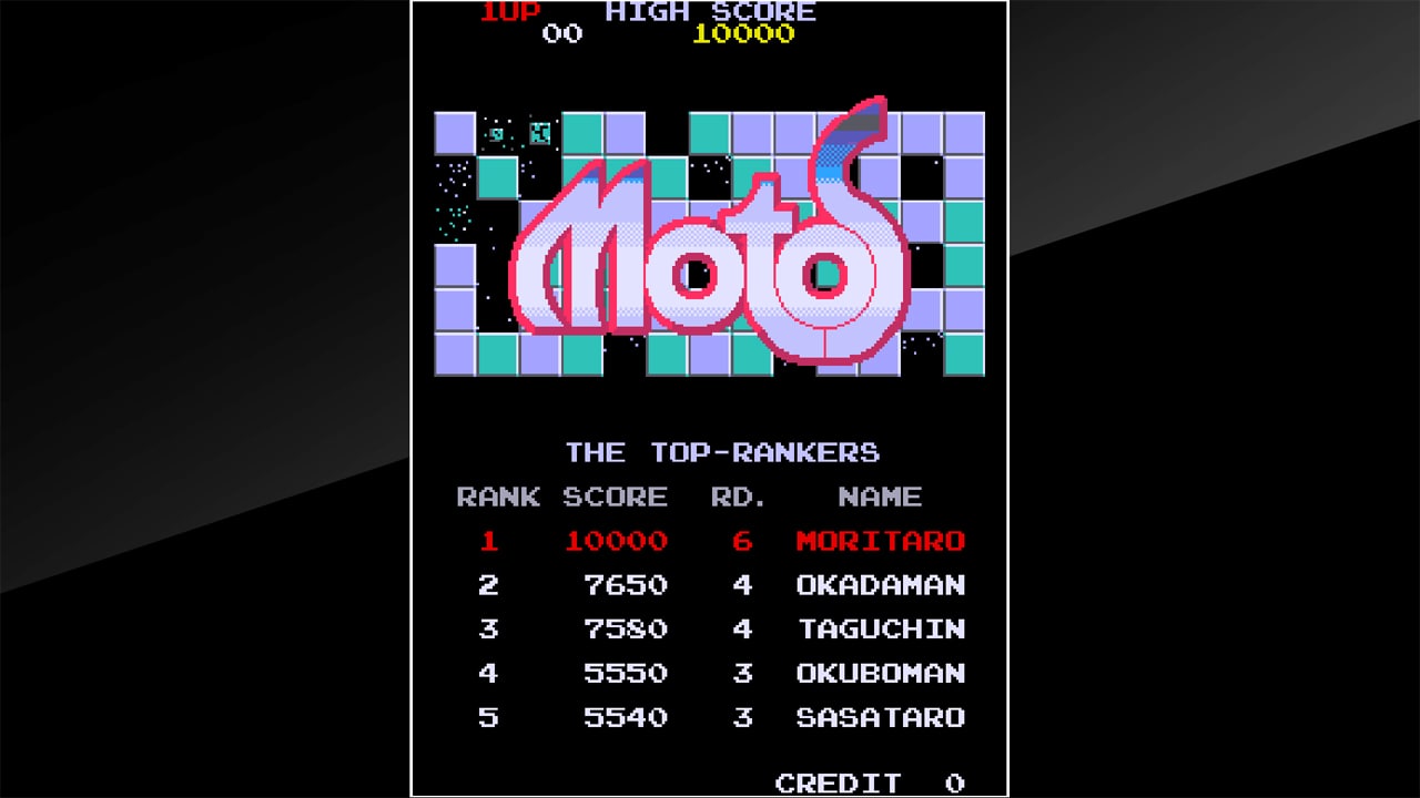 Arcade Archives MOTOS — скриншот 1