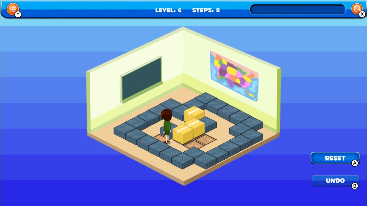 3D Box Sokoban — скриншот 1