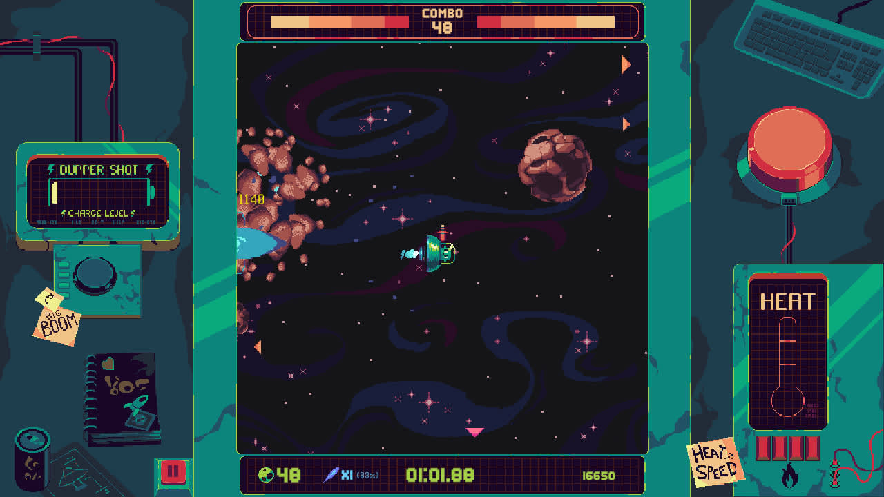 Retro Pocket Rocket — скриншот 1