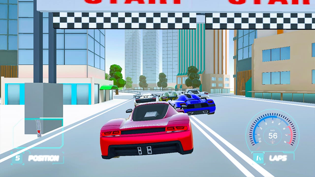 Rally Race Car Simulator Poly : World Driver Arcade Real Driving Games ...