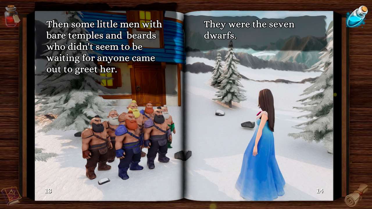 Snow White: Interactive Book — скриншот 1