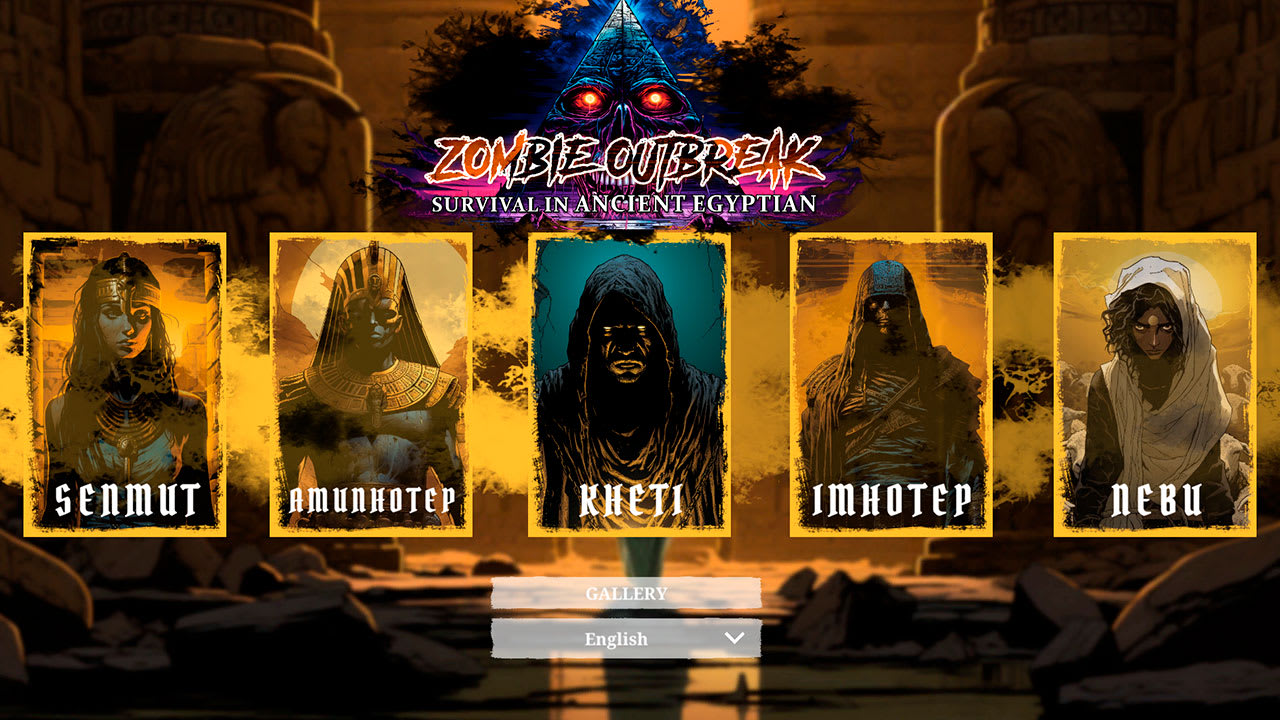 Zombie Outbreak: Survival in Ancient Egyptian — скриншот 1