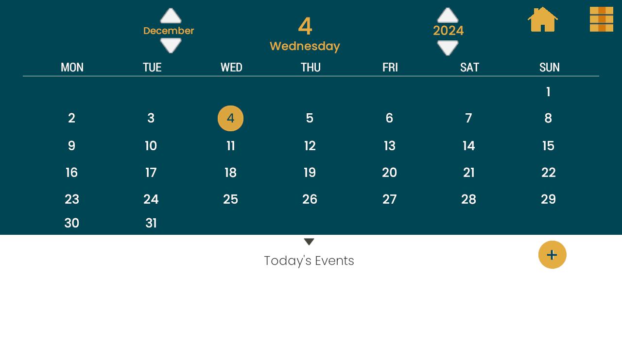 MeeCalendar — скриншот 1